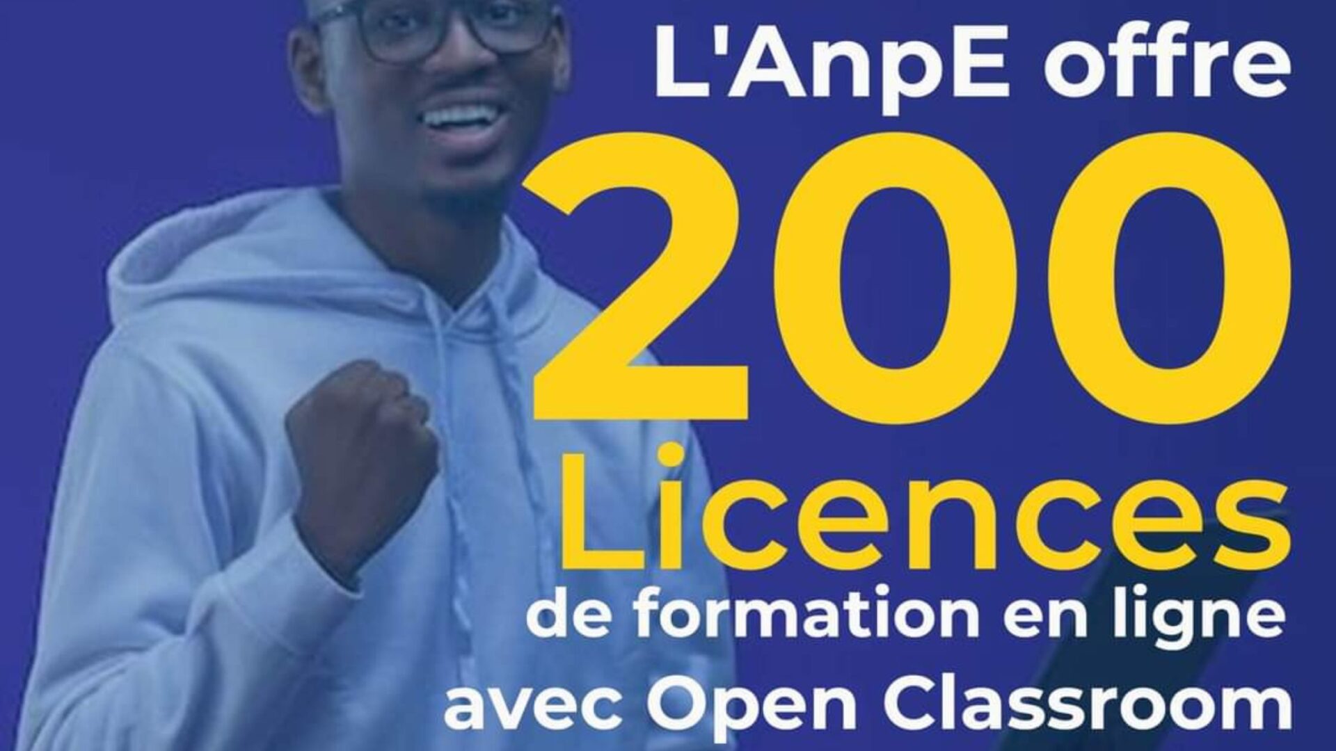 You are currently viewing [Formation] 200 licences OpenClassrooms offertes par l’ANPE Bénin