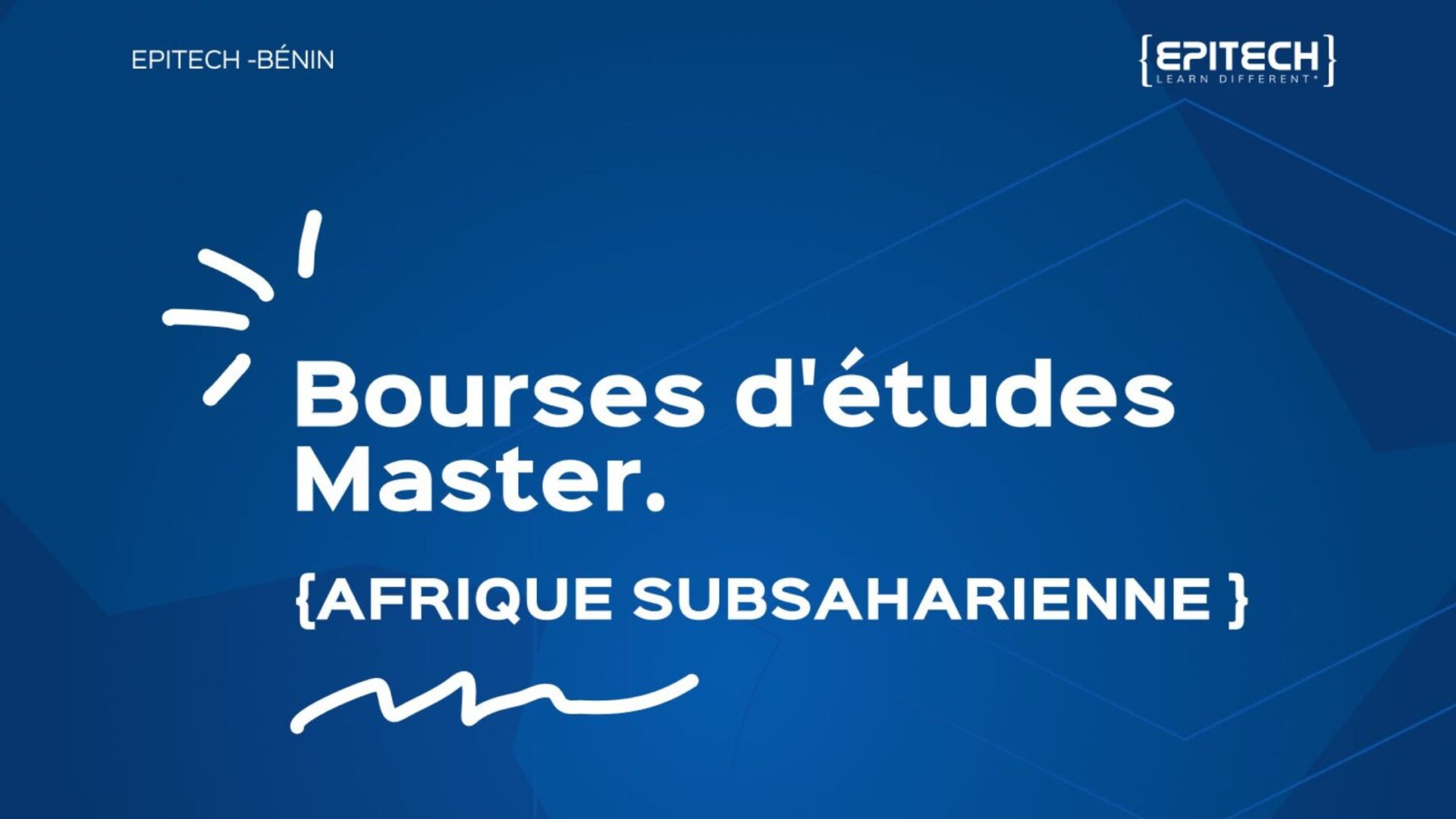 You are currently viewing [Opportunité] Bourses de Master à Epitech Bénin