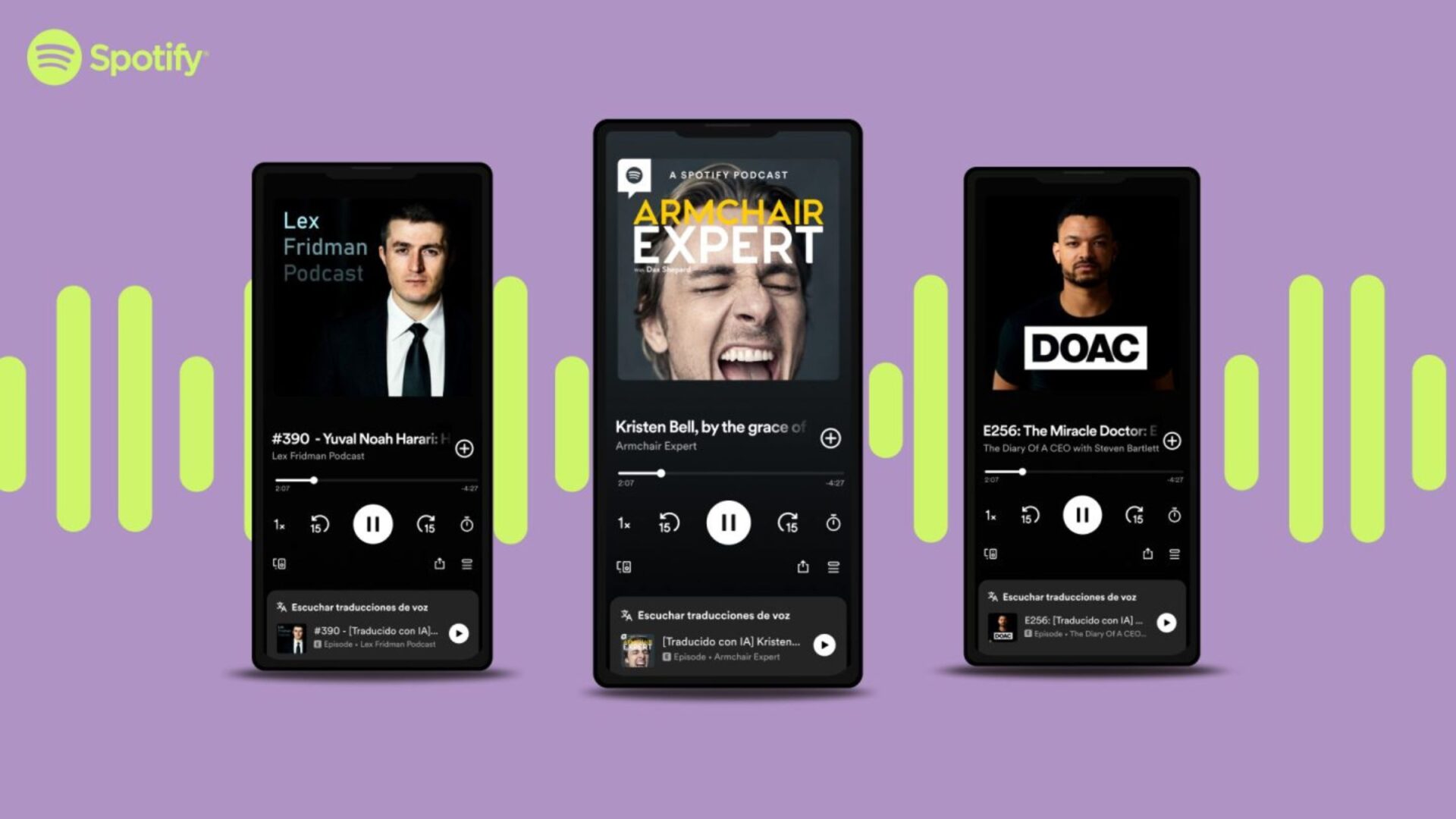 You are currently viewing Spotify connecte le monde des podcasts avec la traduction vocale